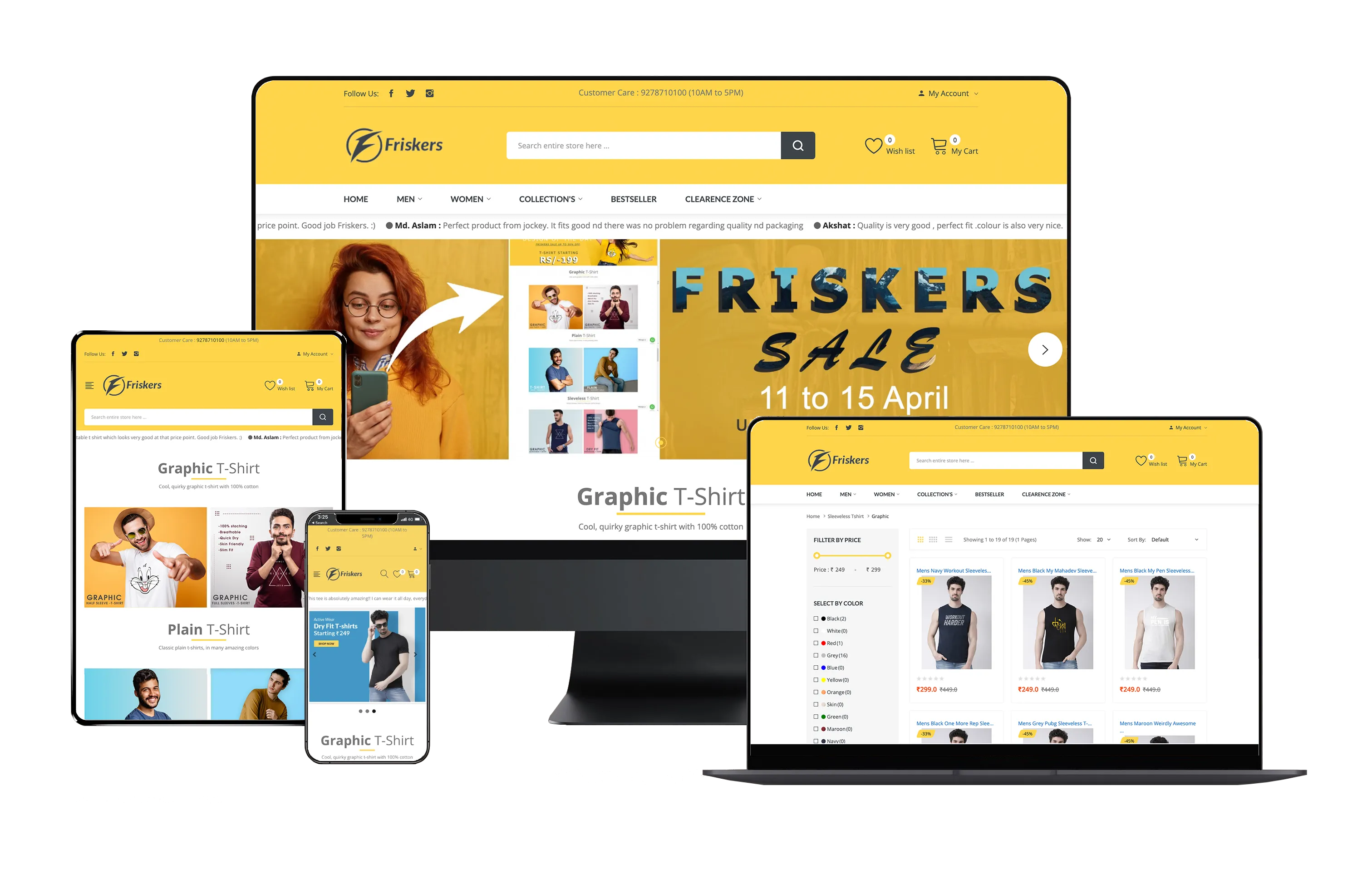 Friskers — Web project by Hash Media