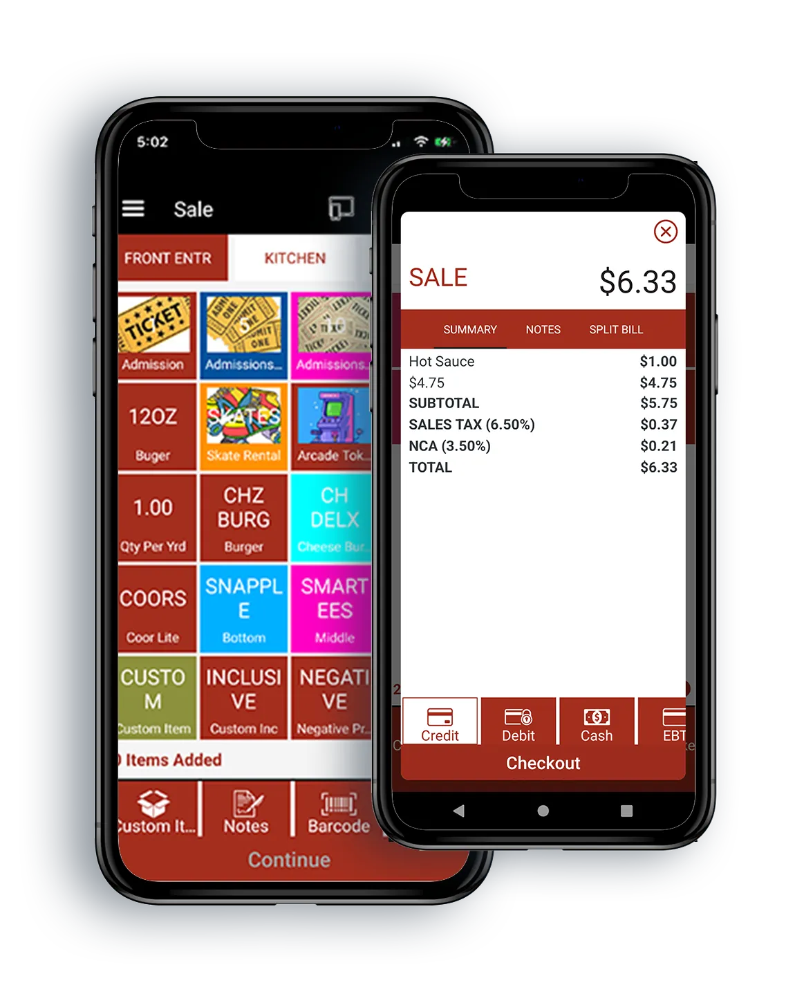 Take Charge POS — Mobile project by Hash Media