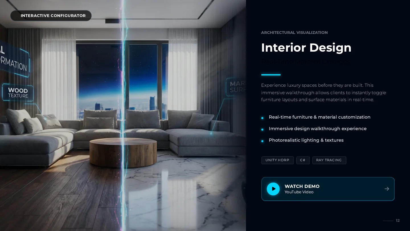 Interior Design Configurator — VR project by Hash Media